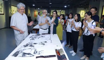 人文集美·書情畫意——東盟文化藝術交流中心筆會活動圓滿舉行